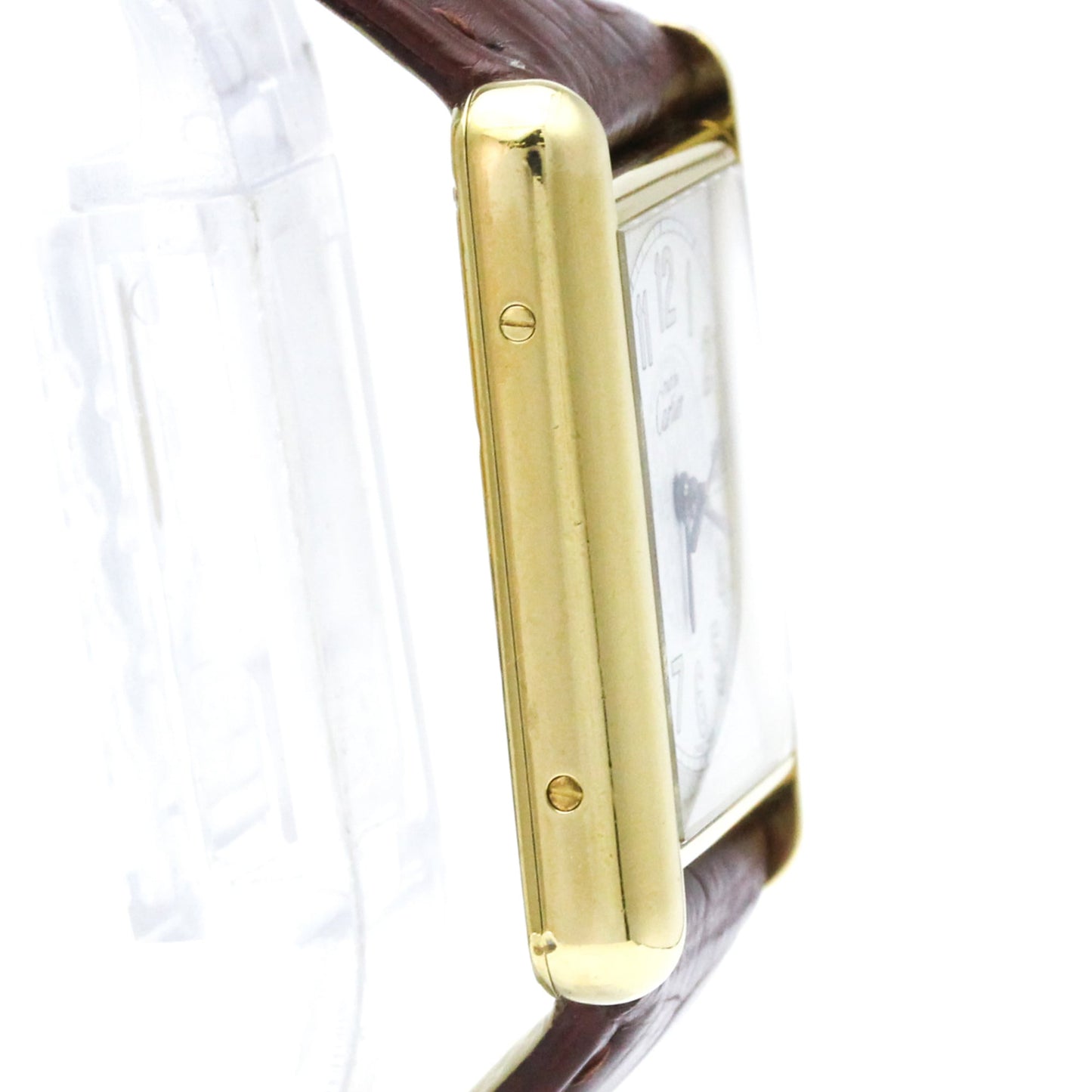 Cartier Must Tank · Gold Plated · Quartz