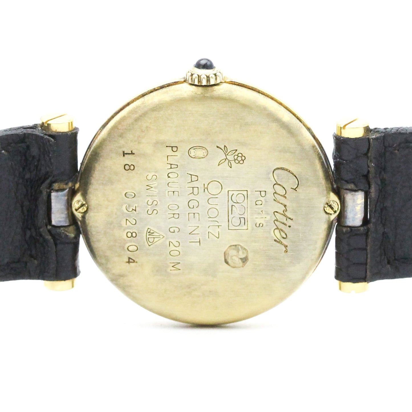 Cartier Must Vendome · Gold Plated · Quartz