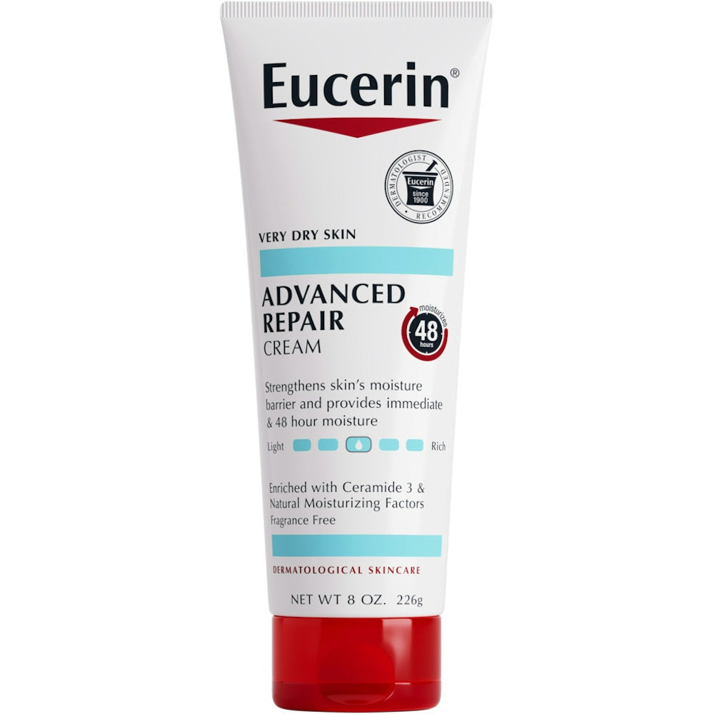 Eucerin Advanced Repair Body Cream For Very Dry Skin - 8oz