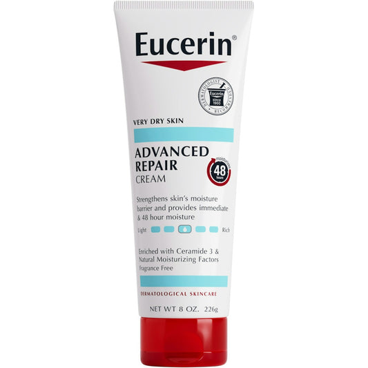 Eucerin Advanced Repair Body Cream For Very Dry Skin - 8oz
