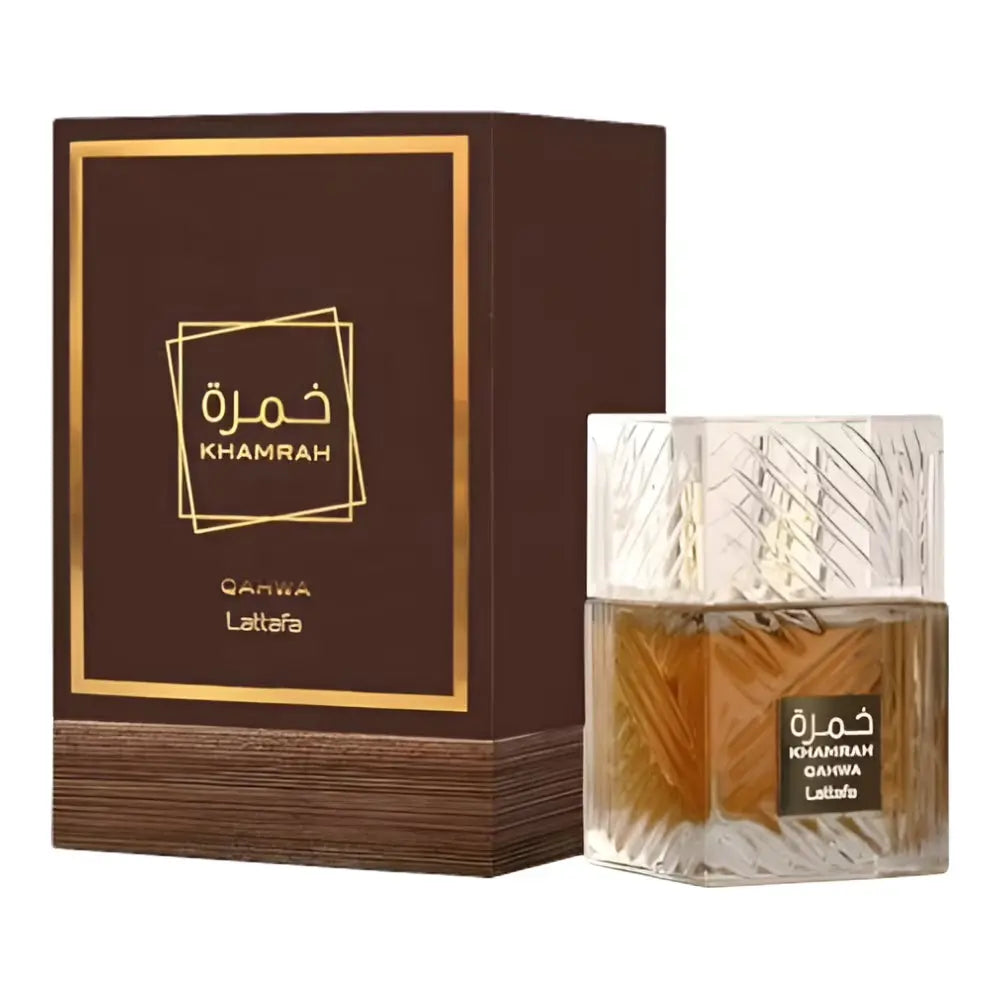Khamrah Qahwa By Lattafa For Men 3.4 oz EDP Spray