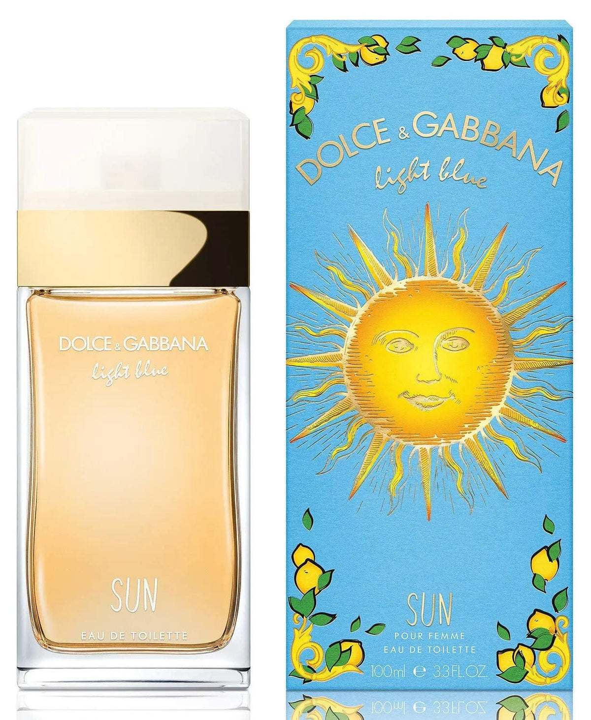 Light Blue Sun By D&G 3.3 oz W EDT Spray