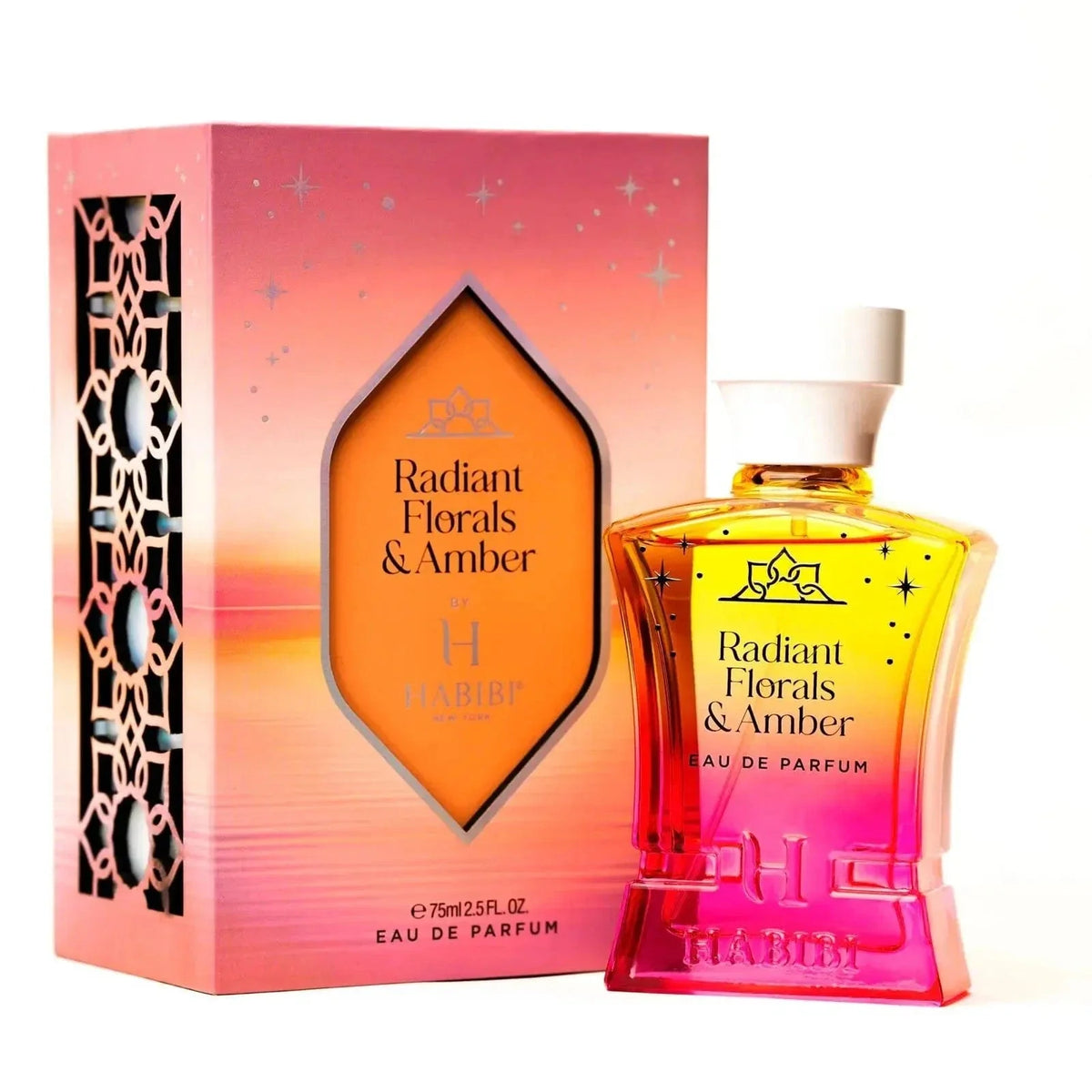 Radiant Florals & Amber By Habibi For Women 2.5 oz EDP Spray