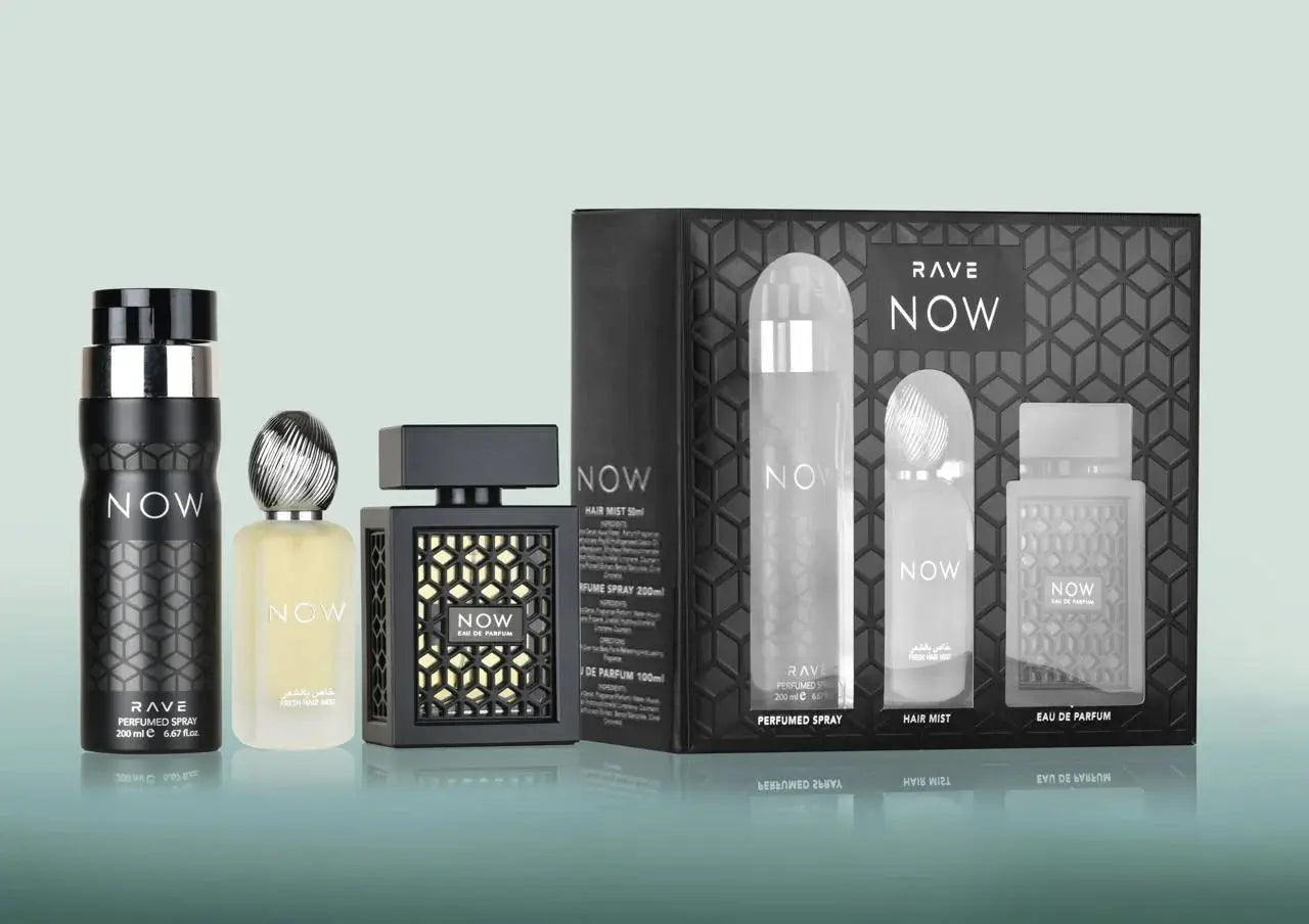 Rave Now By Lattafa For Men (3Pcs Gift Set)
