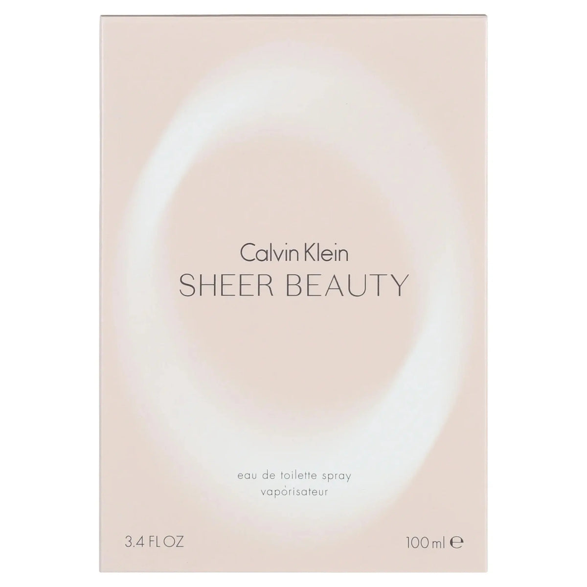 Sheer Beauty Calvin Klein Women 3.4oz EDT Spray
