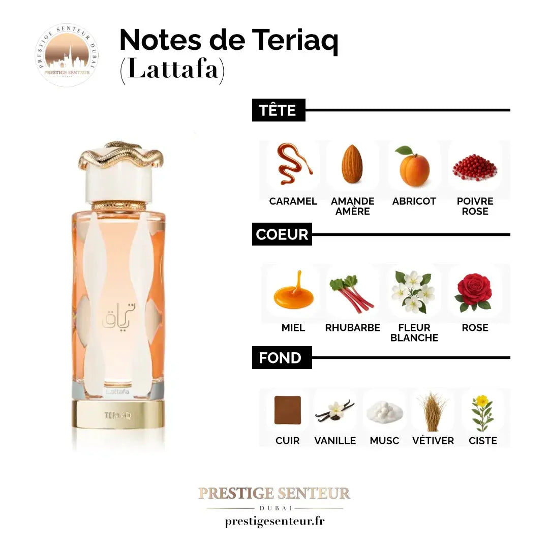 Teriaq By Lattafa For Women 3.4oz EDP Spray