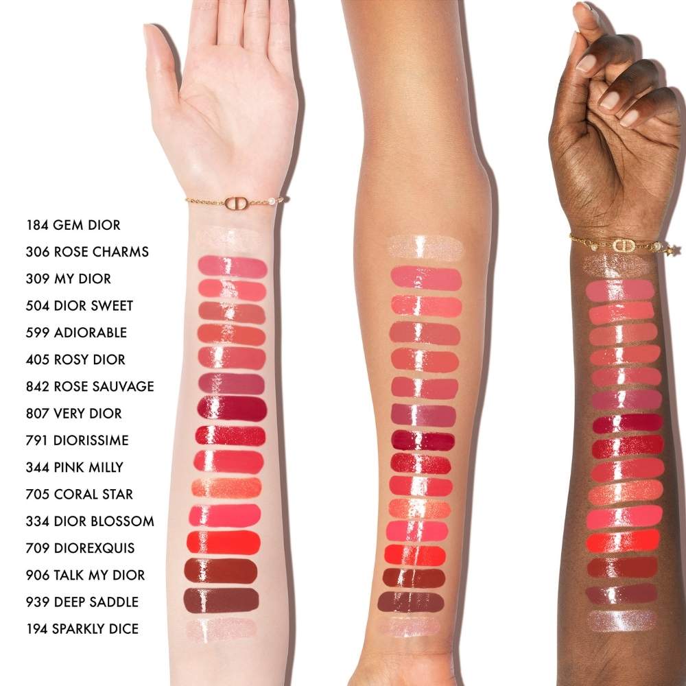 Dior Addict Glass Lipstick 405 Rosy Dior - High-Shine Lip Color
