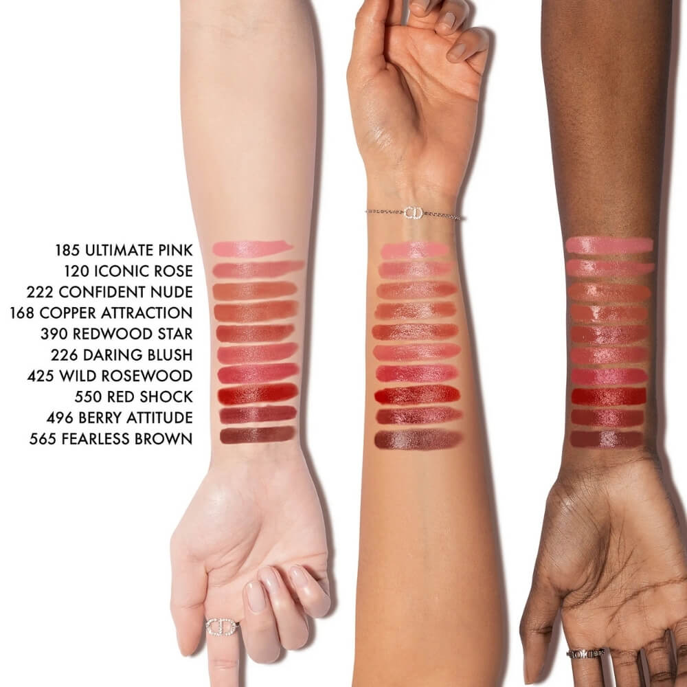 Dior Rouge Shock Shine 425 High-Shine Lipstick for Radiant Lips