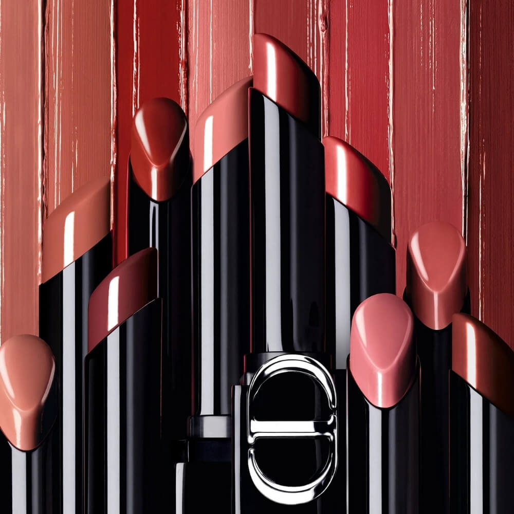 Dior Rouge Shock Shine 496 High-Shine Lipstick for Radiant Lips