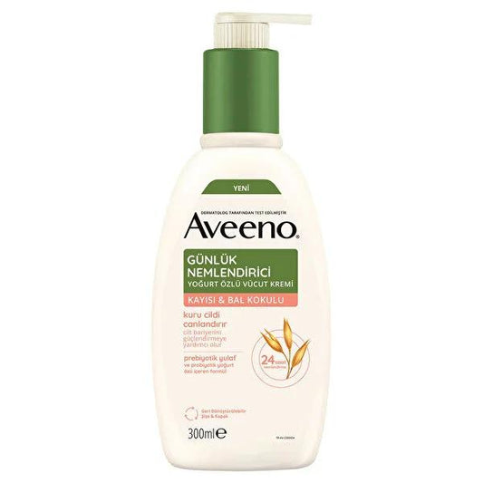 Aveeno Moisturizing Body Lotion - Apricot & Honey, Sensitive Skin, 24-Hour Hydration