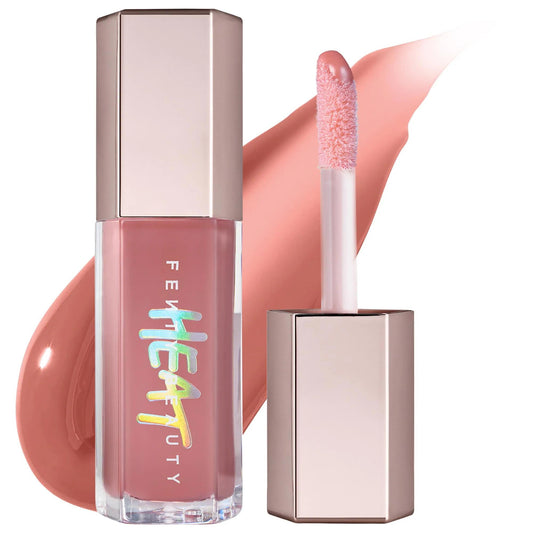 Fenty Beauty Gloss Bomb Heat: High-Shine Lip Gloss & Plumper for Fuller Lips with Shea Butter & Vitamin E (Cruelty-Free)