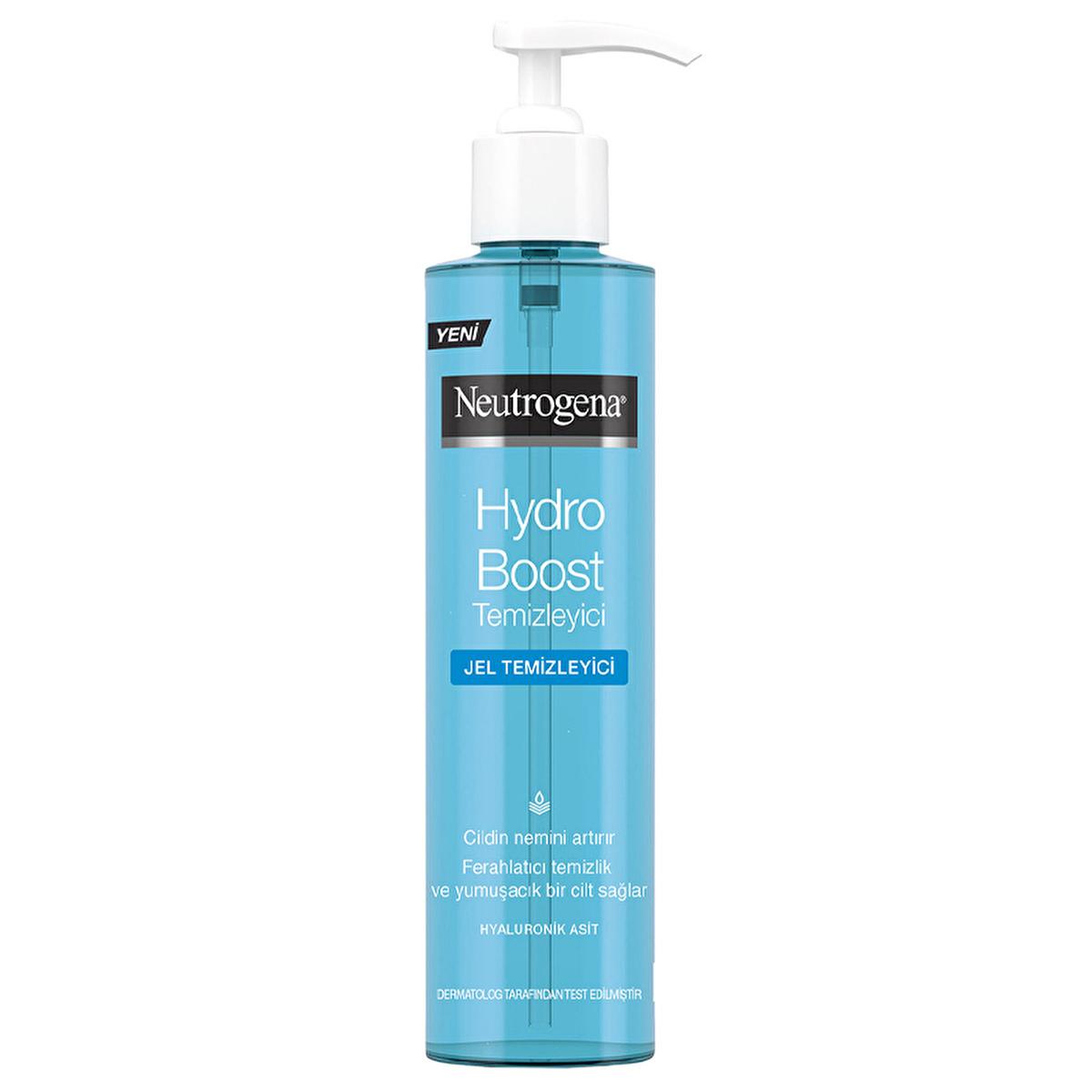 Neutrogena Hydro Boost Facial Cleansing Gel - Hydrating, Non-comedogenic, and Gentle on Sensitive Skin, 6.76 fl oz